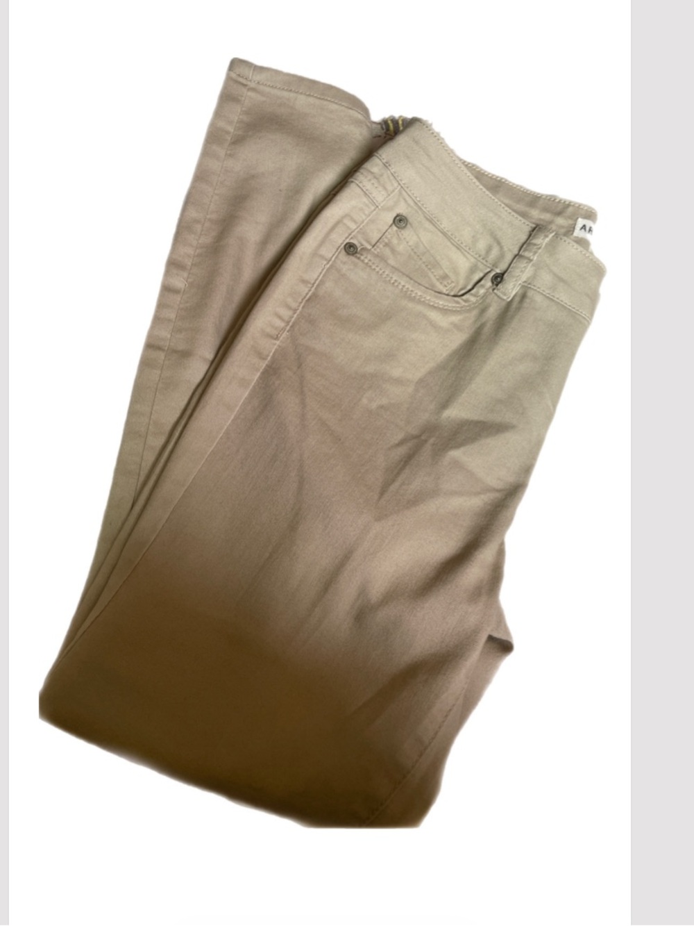 Artisan NY Beige High-Rise Skinny Jeans. NWT. Sz. 4 - Picture 9 of 10
